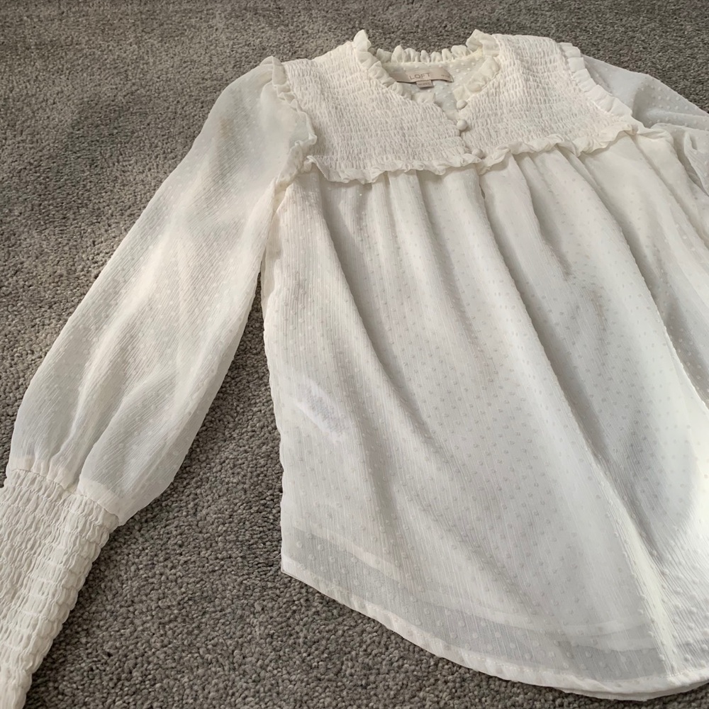 Loft Petite XS blouse
